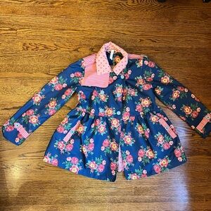 Matilda Jane Brilliant Daydream Down Came The Raincoat SIZE Girls size 12 NWOT